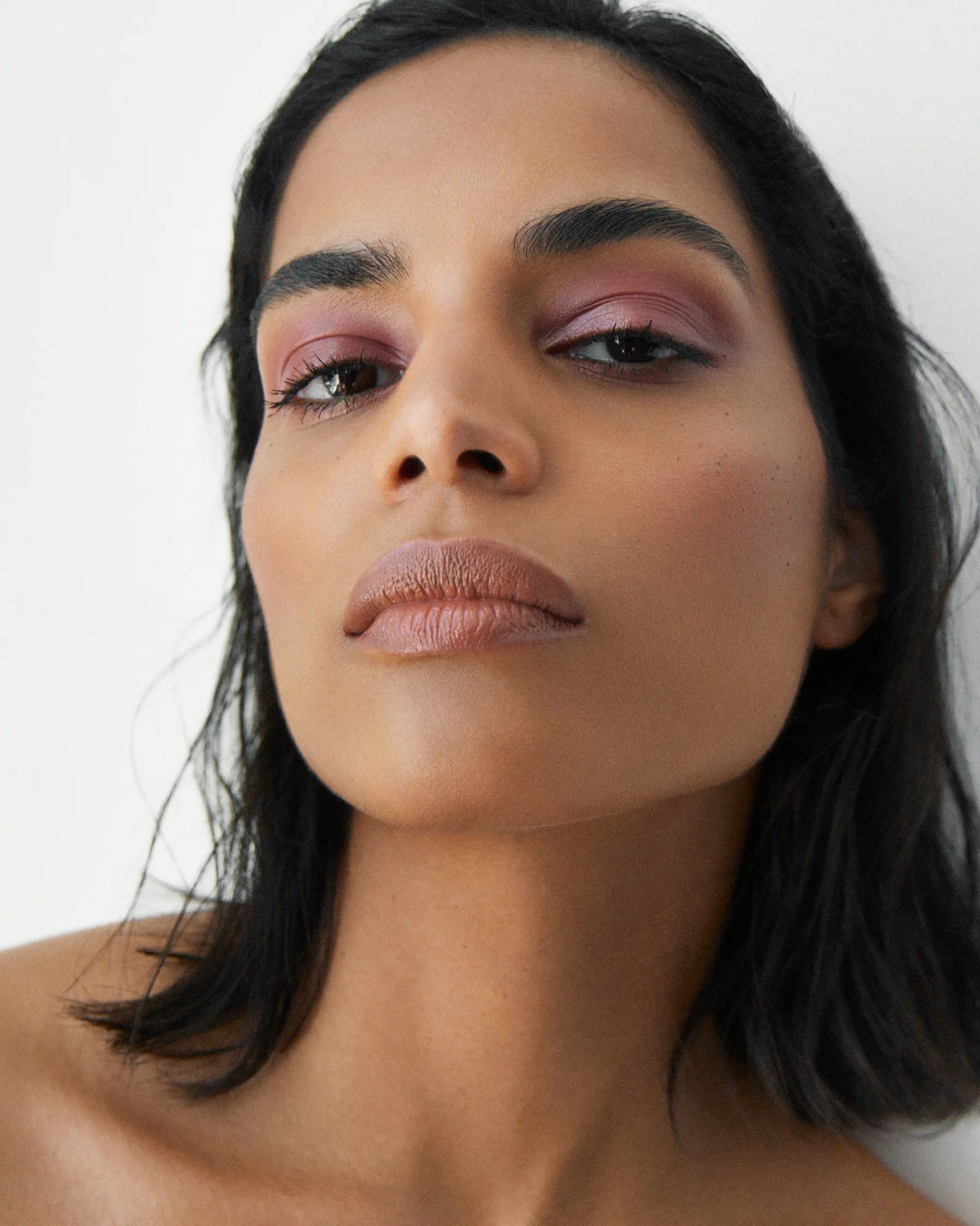 MANASI 7 All Over Colour Dianthus portrait woman organic makeup natural beauty lifestyle