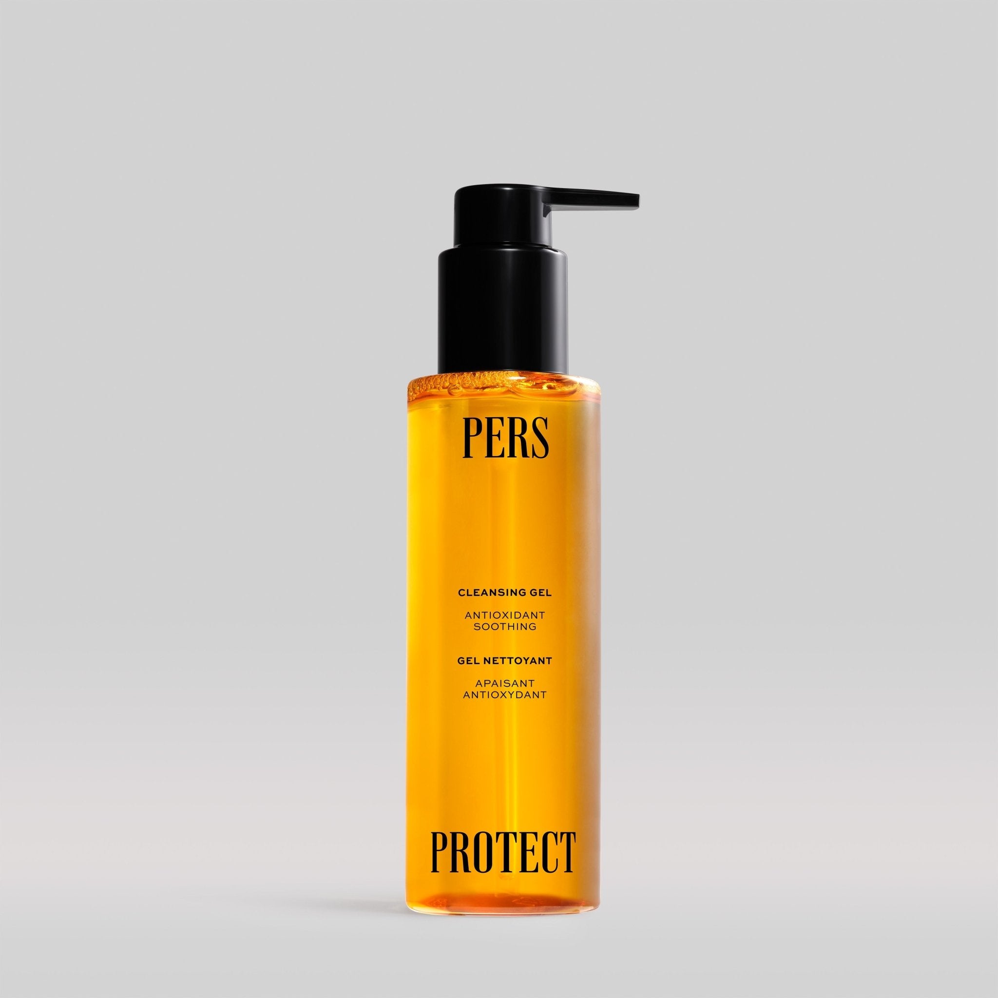 PERS cleansing gel organic skincare gentle cleanser natural beauty product