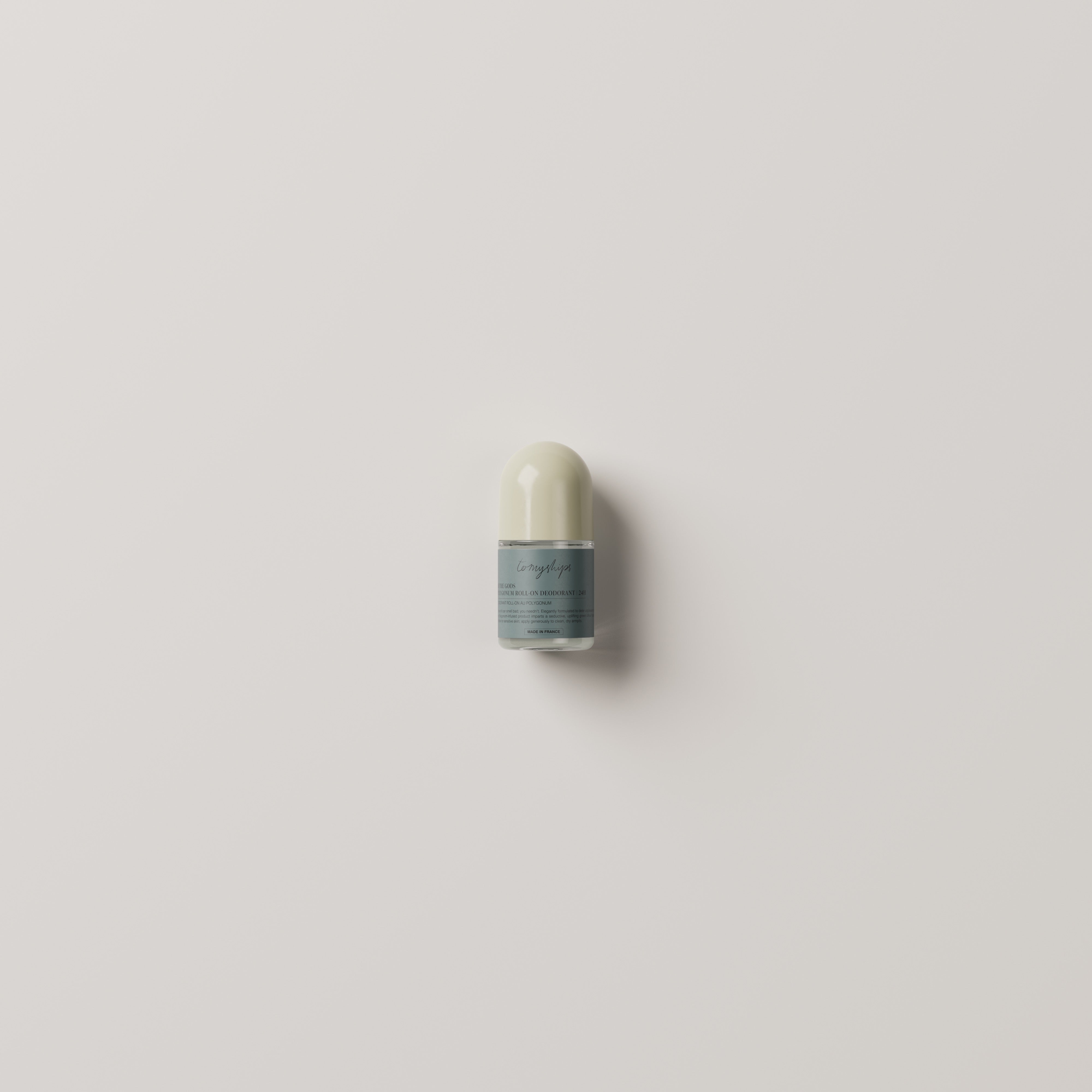 To My Ships Polygonum roll-on deodorant on a clean neutral background