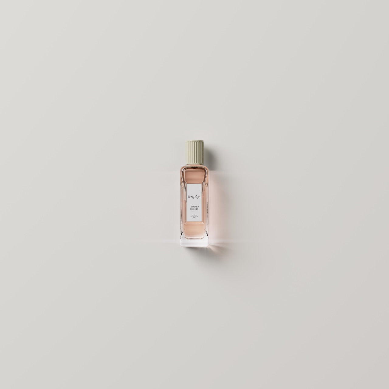 To My Ships Stand Up Bravely eau de parfum bottle on a clean neutral background