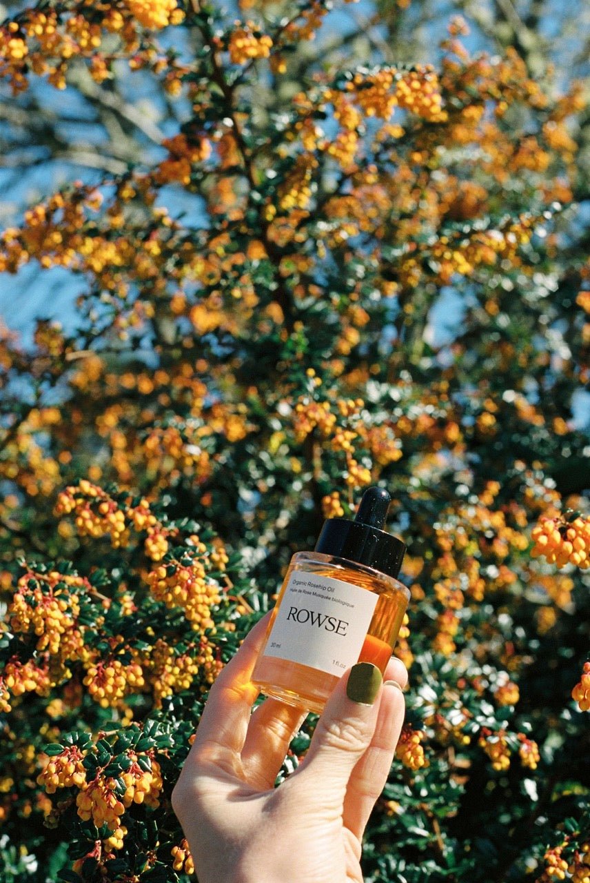 Organic Rosehip Face Oil - TYPEYOURSKIN - ROWSE - TYPEYOURSKIN