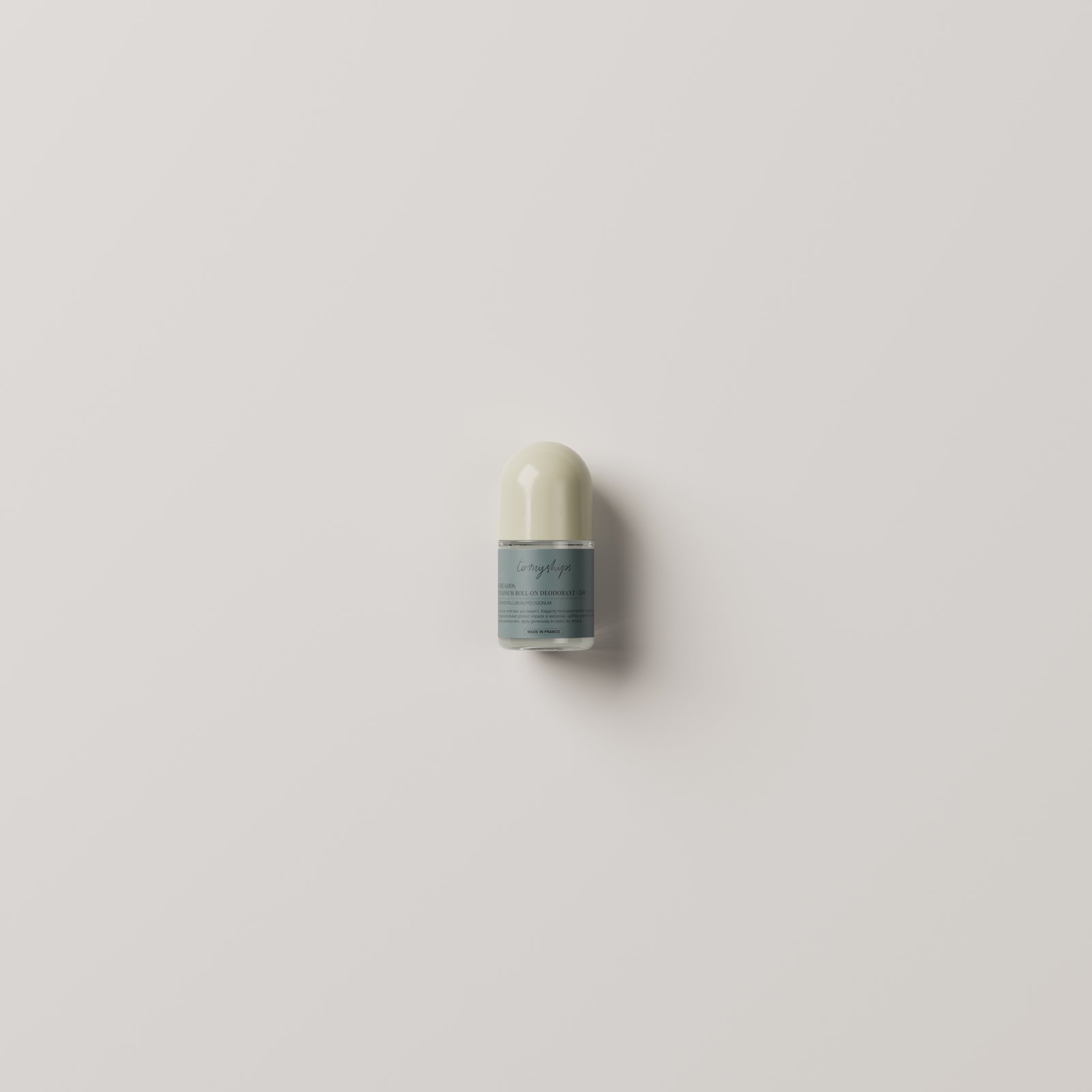 To My Ships Polygonum roll-on deodorant on a clean neutral background
