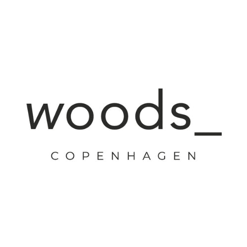 Woods Copenhagen official logo - Danish skincare brand focused on organic, vegan, and eco-friendly skincare products